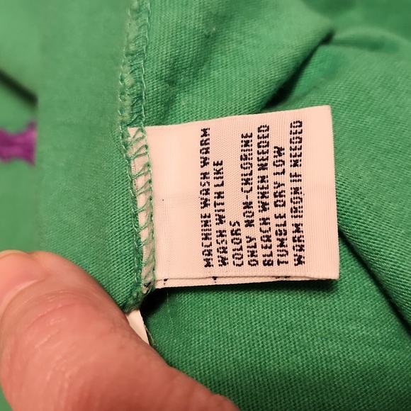 Polo by Ralph Lauren Men’s Green Crewneck T-Shirt Size Large - Picture 6 of 7